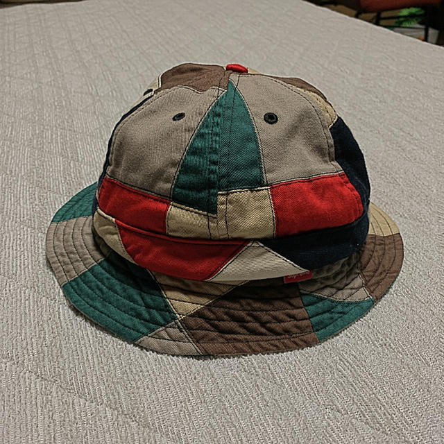 メンズsupreme patchwork bell hat Lサイズ