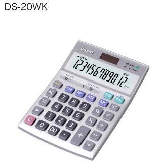 カシオ(CASIO)のCASIO DS-20WK 電卓(オフィス用品一般)