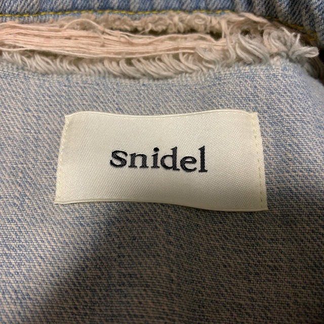 SNIDEL(スナイデル)の☆snidelクラッシュGジャン☆ レディースのジャケット/アウター(Gジャン/デニムジャケット)の商品写真