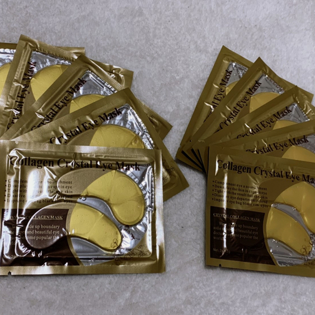 ゴールドアイマスク 10セット コスメ/美容のスキンケア/基礎化粧品(パック/フェイスマスク)の商品写真