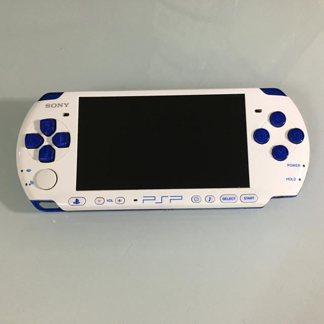 ☆良品☆ PSP-3000 (PSPJ-30018) ホワイト/ブルー