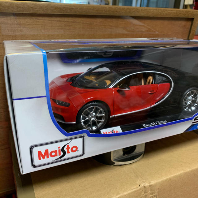 Ferrari(フェラーリ)の新品 Maist マイスト 1/18 Bugatti Chiron シロン エンタメ/ホビーのおもちゃ/ぬいぐるみ(ミニカー)の商品写真