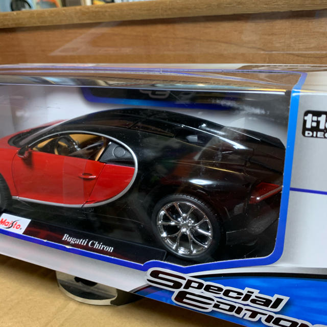 Ferrari(フェラーリ)の新品 Maist マイスト 1/18 Bugatti Chiron シロン エンタメ/ホビーのおもちゃ/ぬいぐるみ(ミニカー)の商品写真