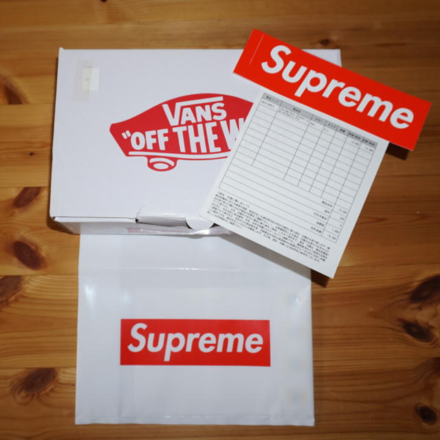 Supreme(シュプリーム)のsureme シュプリーム   vans オーセンティック メンズの靴/シューズ(スニーカー)の商品写真