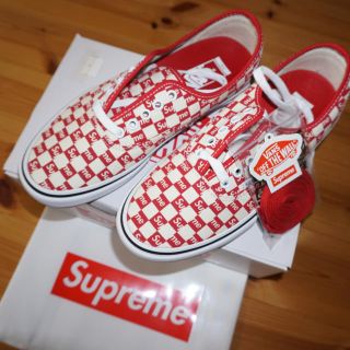 シュプリーム(Supreme)のsureme シュプリーム   vans オーセンティック(スニーカー)