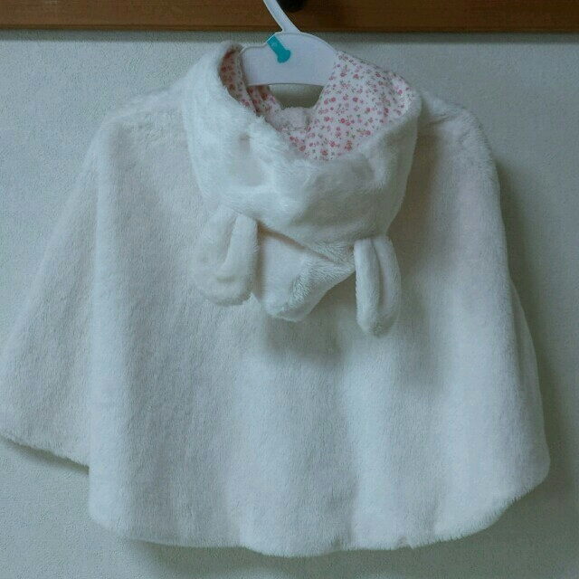 mikihouse(ミキハウス)のミキハウス ポンチョ70-90 キッズ/ベビー/マタニティのベビー服(~85cm)(ジャケット/コート)の商品写真