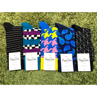 ビームス(BEAMS)のハッピーソックス happy socks 5足 定価7,150円(ソックス)