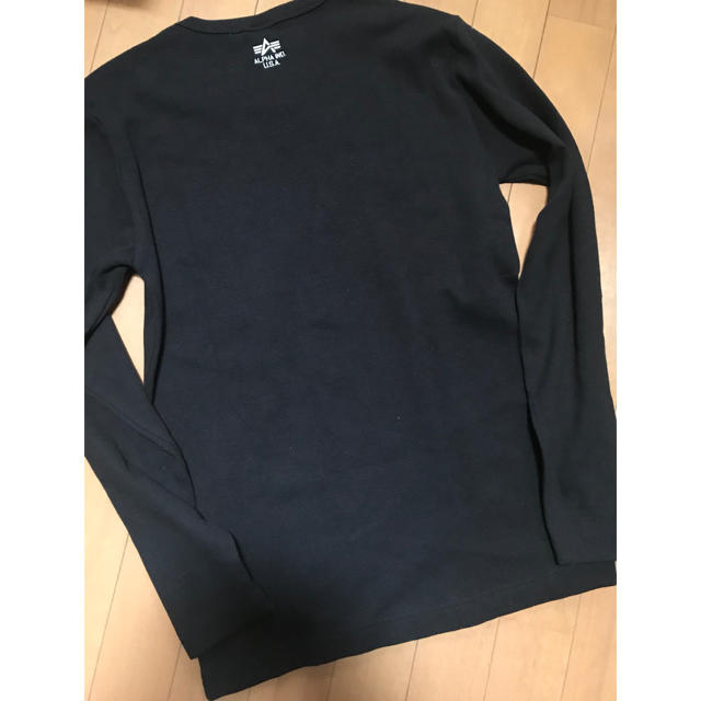 ALPHA INDUSTRIES(アルファインダストリーズ)の[専用］値下げ ALPHA アルファ ロング カットソー　MENS M メンズのトップス(Tシャツ/カットソー(七分/長袖))の商品写真