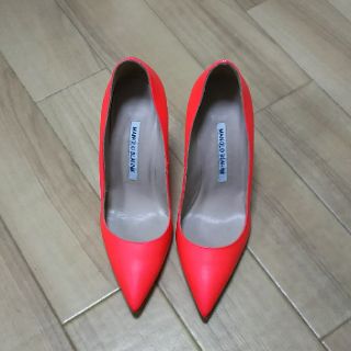 マノロブラニク(MANOLO BLAHNIK)のマノロブラニク BB パンプス 36 ロンハーマン(ハイヒール/パンプス)