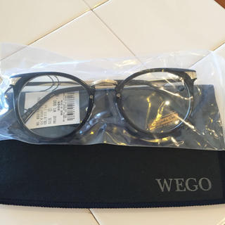 ウィゴー(WEGO)のWE GO丸メガネ(サングラス/メガネ)