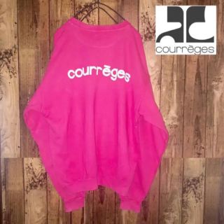 ＜新品未使用＞ courreges  クレージュ　トレーナー　赤