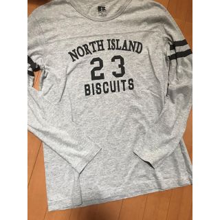 ビームス(BEAMS)の値下げ RUSSELL プリント ロングTee MENS XL(Tシャツ/カットソー(七分/長袖))