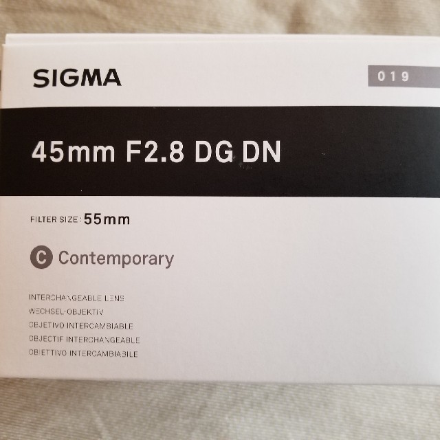 スマホ/家電/カメラSIGMA 45mm F/2.8 DG DN Contemporary シグマ