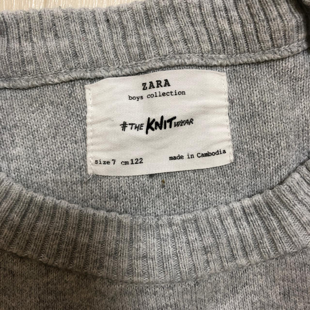 ZARA KIDS(ザラキッズ)のニット キッズ/ベビー/マタニティのキッズ服男の子用(90cm~)(ニット)の商品写真