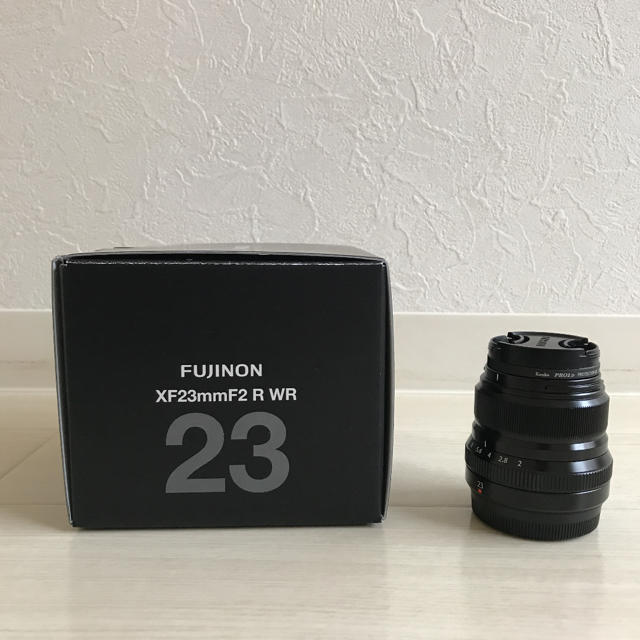 【美品】FUJIFILM 単焦点広角レンズ XF23mmF2 R WR B