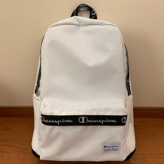 チャンピオン(Champion)のチャンピオン Champion リュック　通学　ホワイト　美品(リュック/バックパック)