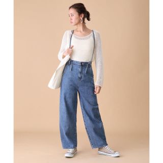 フリークスストア(FREAK'S STORE)のFREAK'S STORE サムシング　別注レースアップサロペット M 新品(サロペット/オーバーオール)