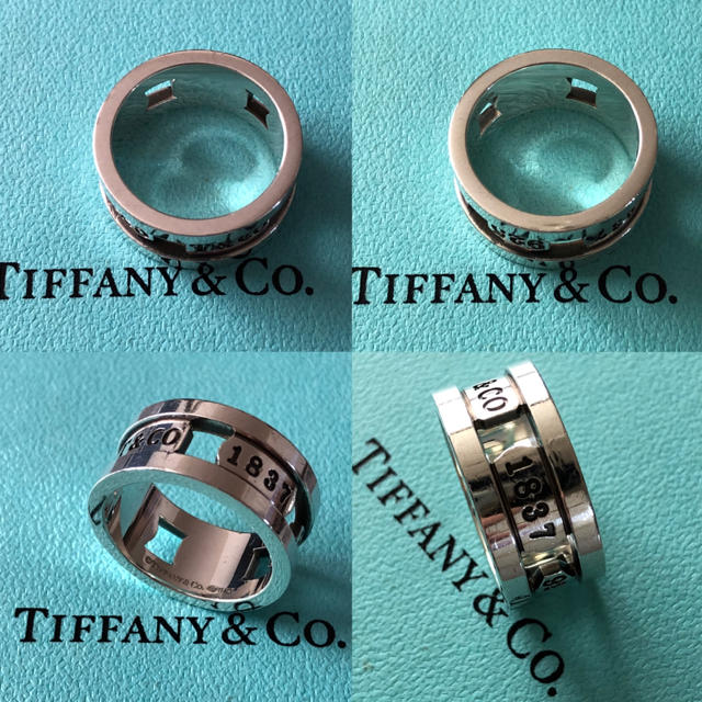 Tiffany & Co.(ティファニー)のティファニー シルバー925 エレメントリング 12号 レディースのアクセサリー(リング(指輪))の商品写真