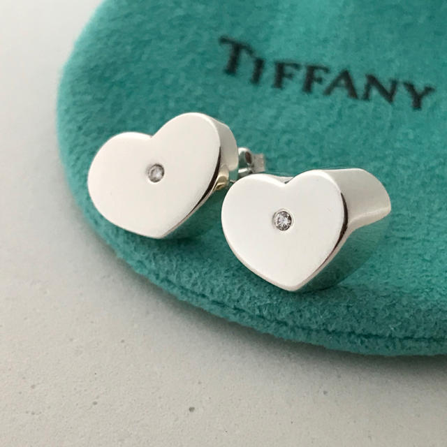 【期間限定】Tiffany ティファニー センチメンタル ハート ダイヤ ピアス