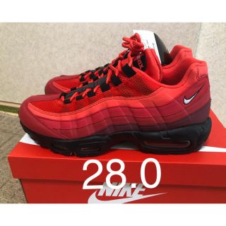 ナイキ(NIKE)のnike air max95 OG ハバネロレッド(スニーカー)