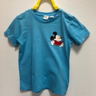 エイチアンドエム(H&M)のH&M ミッキーTシャツ コットン生地(Tシャツ/カットソー)