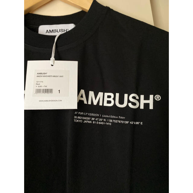 【AMBUSH】アンブッシュ amazon ロゴTシャツ(新品)