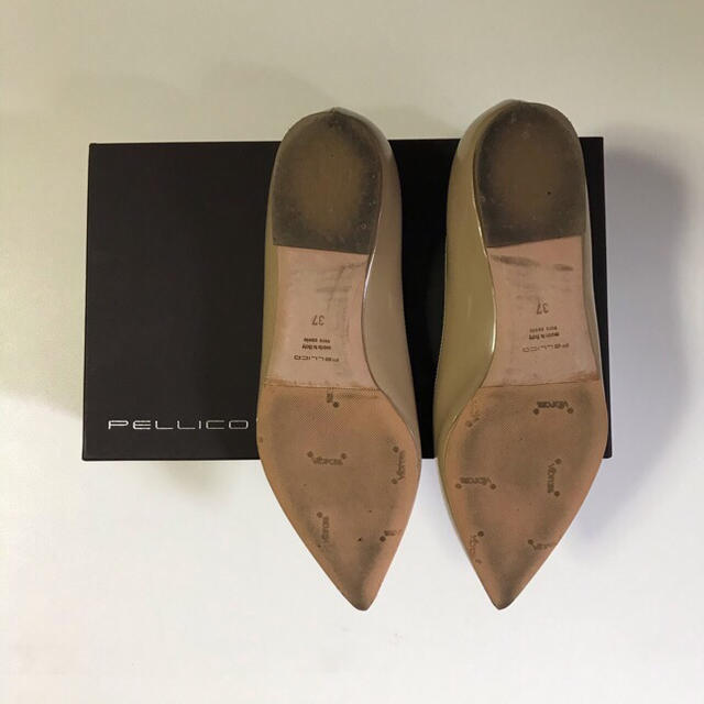 PELLICO(ペリーコ)のPELLICO ペリーコ  アネッリ　サイズ37 ヌードベージュ　フラット  レディースの靴/シューズ(ハイヒール/パンプス)の商品写真