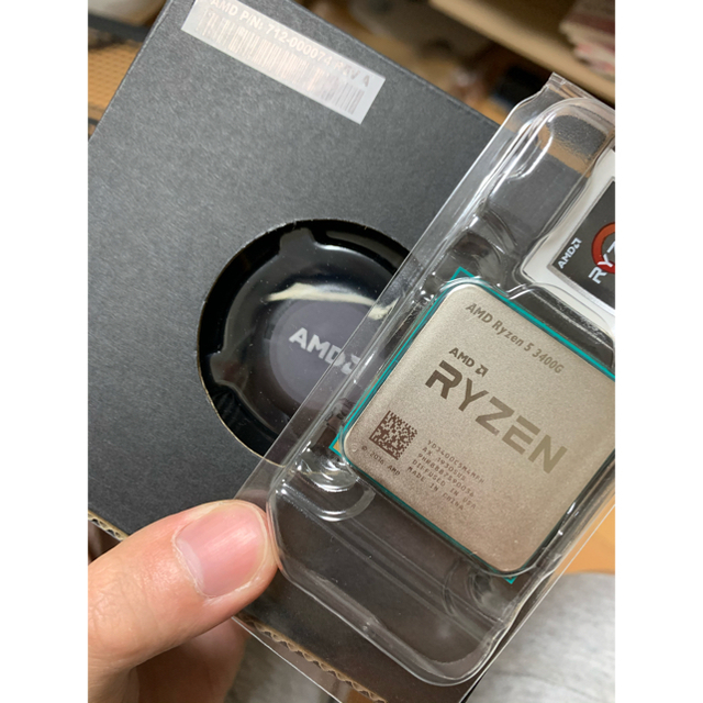 PC周辺機器未使用　AMD　ryzen 3400g