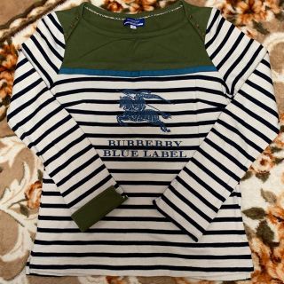 バーバリーブルーレーベル(BURBERRY BLUE LABEL)のBURBERRY バーバリー  カットソー ✨美品(カットソー(長袖/七分))