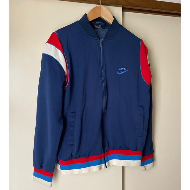 NIKE(ナイキ)の【NIKE】ナイキ　ジップアップ　ジャージーブルゾン(used) メンズのトップス(ジャージ)の商品写真