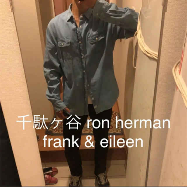 Ron Herman(ロンハーマン)のサイズS フランク&アイリーン ロンハーマン 千駄ヶ谷 メンズのトップス(シャツ)の商品写真