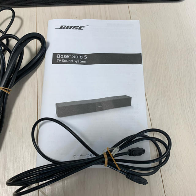 Bose solo5 TV sound system - スピーカー