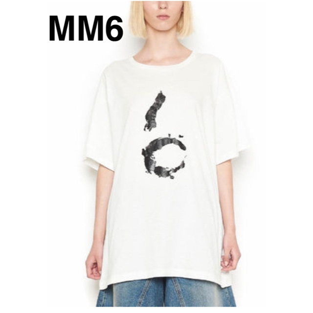 【美品】MM6 Maison Margiela “6”シンボル Tシャツ