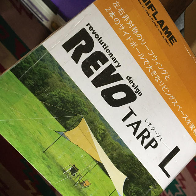 UNIFLAME(ユニフレーム)の新品　ユニフレーム  REVOタープL  キャンプ　 スポーツ/アウトドアのアウトドア(テント/タープ)の商品写真