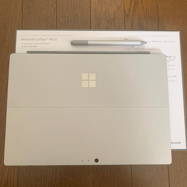 surface pro 6 極美品 純正pen マウス Office 付き