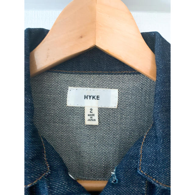 HYKE(ハイク)のHIKE デニムジャケット レディースのジャケット/アウター(Gジャン/デニムジャケット)の商品写真