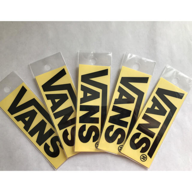 VANS(ヴァンズ)のVANS ステッカー 5枚セット スポーツ/アウトドアのスポーツ/アウトドア その他(スケートボード)の商品写真