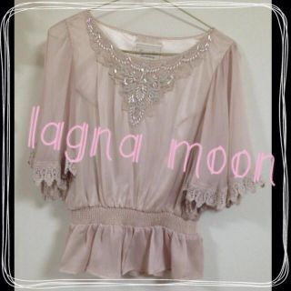 ラグナムーン(LagunaMoon)のlaguna moon チュニック(カットソー(半袖/袖なし))