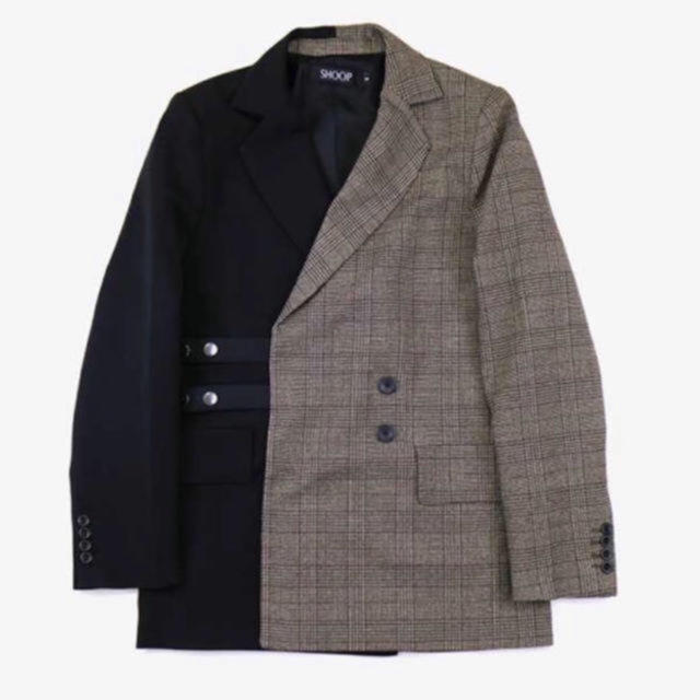 SHOOP(シュープ)のSHOOP Clothing シュープ 18FW Bicolor Blazer メンズのジャケット/アウター(テーラードジャケット)の商品写真