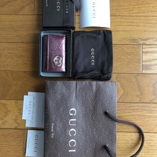 グッチ(Gucci)の【新品】GUCCI  ラブリーキーケース(キーケース)