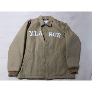 エクストララージ(XLARGE)のXLARGE コーチジャケット キャンバス生地 ベージュ Mサイズ 着丈71cm(その他)