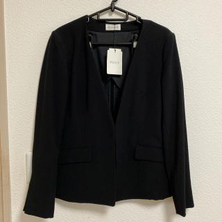 プラステ(PLST)の専用　PLST  ジャケット　ワイドパンツ　黒　L(ノーカラージャケット)