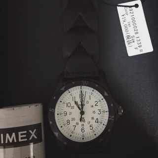 ロンハーマン(Ron Herman)のRon Herman×TIMEX タイメックスサファリ黒 新品ロンハーマン(腕時計(アナログ))