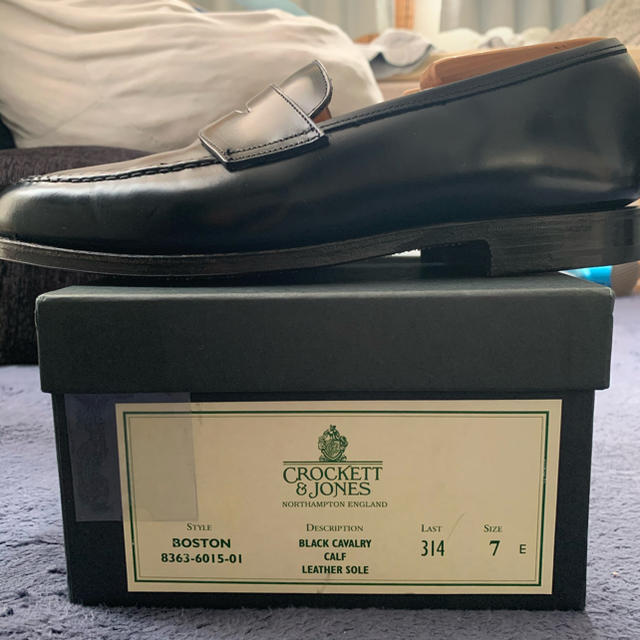 Crockett&Jones(クロケットアンドジョーンズ)の最終値下げ　新品未使用　Crockett&Jones ボストン　7 メンズの靴/シューズ(ドレス/ビジネス)の商品写真