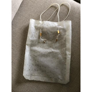 mame トートバッグ　塩ビ　 Beads Sheet Tote Bag