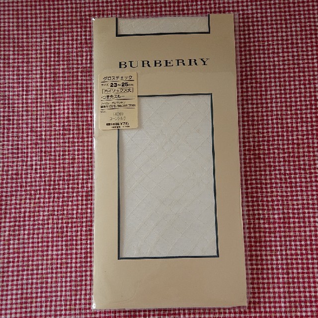 BURBERRY(バーバリー)の新品・未使用
BURBERRY ストッキング
ハイソックス丈 レディースのレッグウェア(タイツ/ストッキング)の商品写真