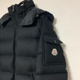 モンクレール(MONCLER)のモンクレール モンジュネーブル 黒 ブラック 1(ダウンジャケット)