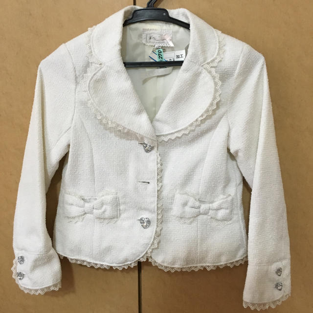 anyFAM(エニィファム)のジャケット 130 女の子 キッズ/ベビー/マタニティのキッズ服女の子用(90cm~)(ジャケット/上着)の商品写真