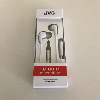 ケンウッド(KENWOOD)のJVC HA-FX71M カナル型イヤホン リモコン・マイク付き(ヘッドフォン/イヤフォン)