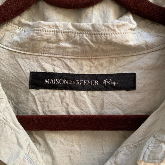Maison de Reefur(メゾンドリーファー)のメゾンドリーファー オーバーサイズドシャツ 38 レディースのトップス(シャツ/ブラウス(長袖/七分))の商品写真